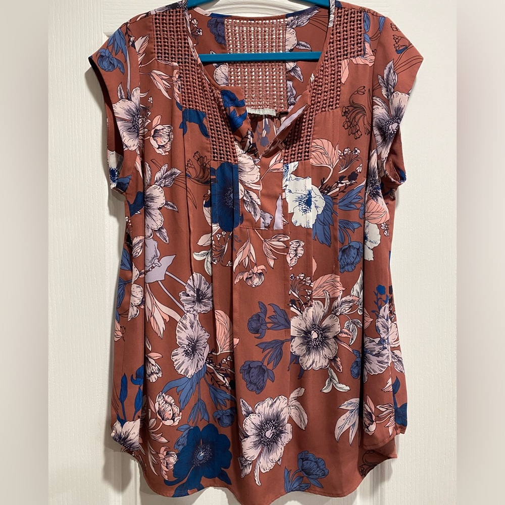 DANIELE RAINN FLORAL SHIRT